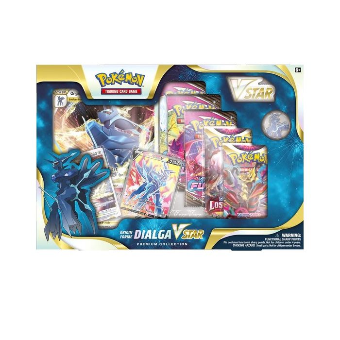 Pokémon Sword & Shield Dialga Vstar Premium Collection Box.
