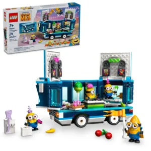 Lego Minions' music partu bus set 75581