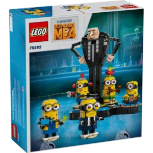 Lego Minions Brick-Built Gru and Minions Set 75582