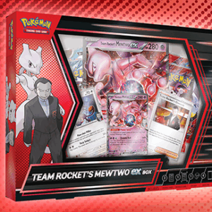 Pokémon Team Rocket's Mewtwo EX box