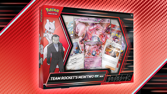 Pokémon Team Rocket's Mewtwo EX box