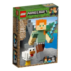Lego Minecraft BigFig Alex met Kip set 21149