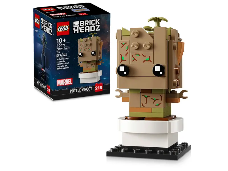Lego Brickheadz Marvel Potted Groot set 40671