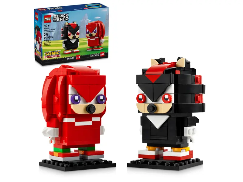 Lego Brickheadz Sonic The Hedgehog Shadow & Knuckles set 40672