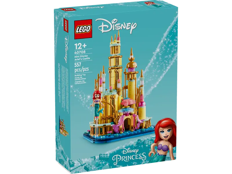 Lego Mini Disney kasteel van Ariël set 40708