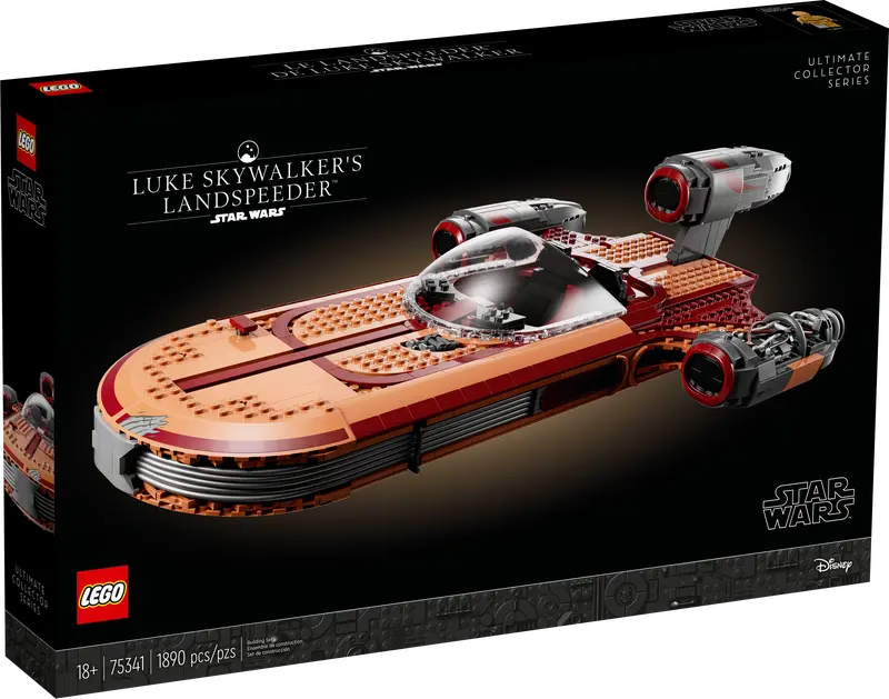 Lego Star Wars Luke Skywalker's Landspeeder set 75341