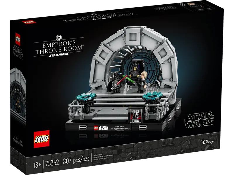 Lego Star Wars Emperor's Throne Room Set 75352