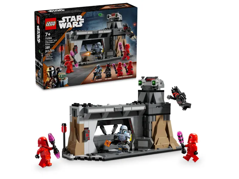 Lego Star Wars Paz Vizsla™ en Moff Gideon™ duel set 75386
