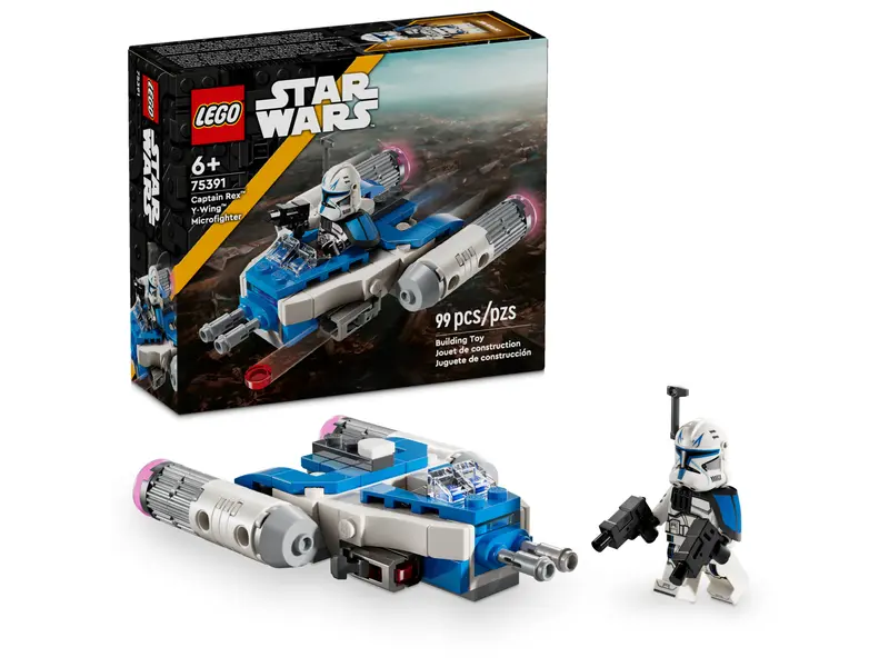 Lego Star Wars Captein Rex Y-Wing MicroFighter set 75391