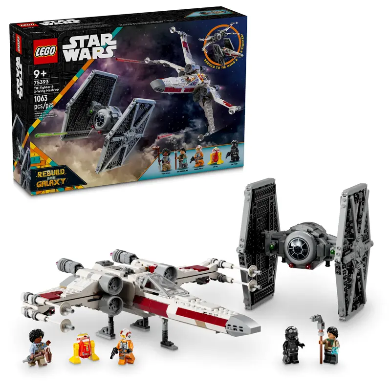 Lego Star Wars TIE Fighter & X-Wing Mash -up set 75393