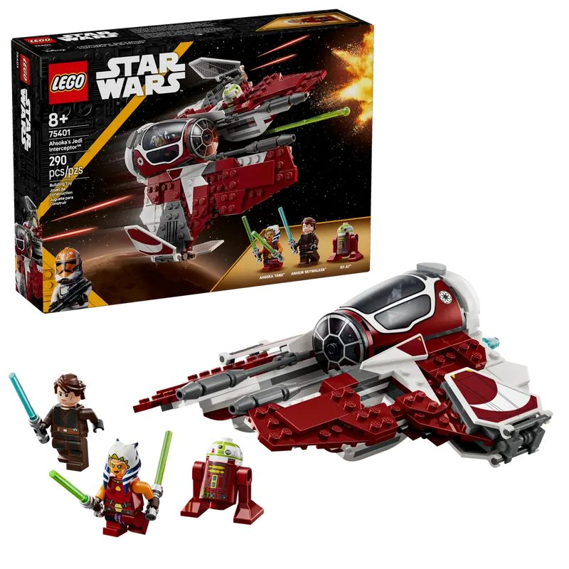 Lego Star Wars Ahsoka's Jedi Interceptor™ set 75401