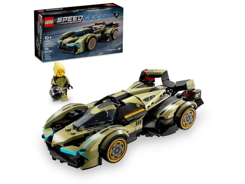 Lego Speed Champions Lamborghini Lambo V12 Vision GT supercar set 76923