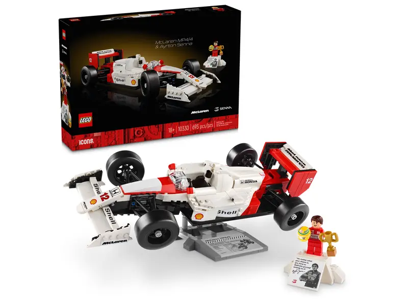 Lego Icons McLaren MP4/4 & Ayrton Senna set 10330