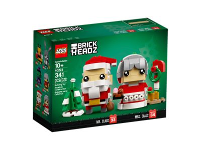 Lego Brickheadz Mrs&Mr Claus set 40274