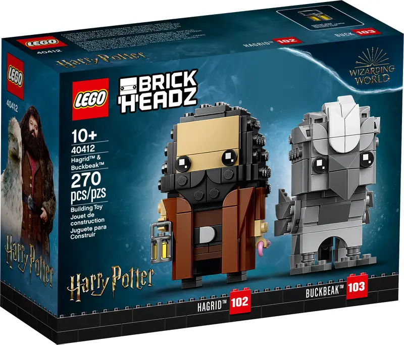 Lego Brickheadz Harry Potter Hagrid & Buckbeak set 40412