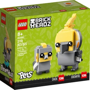 Lego Brickheadz Pets Valkparkieten set 40481