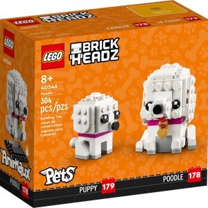 Lego Brickheadz Pets Poodle & Puppy set 40546