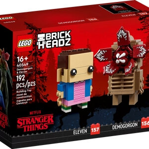 Lego Brickheadz Stranger Things Eleven & Demogorgon set 40549