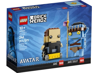 Lego Brickheadz Avatar Jake & Jake Sully set 40554