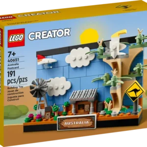 Lego Creator Ansichtkaart van Australië set 40651