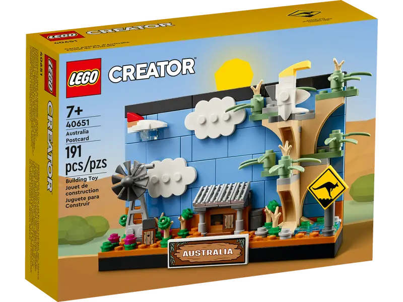 Lego Creator Ansichtkaart van Australiƫ set 40651
