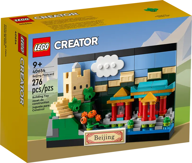 Lego Creator Ansichtkaart van Beijing set 40654