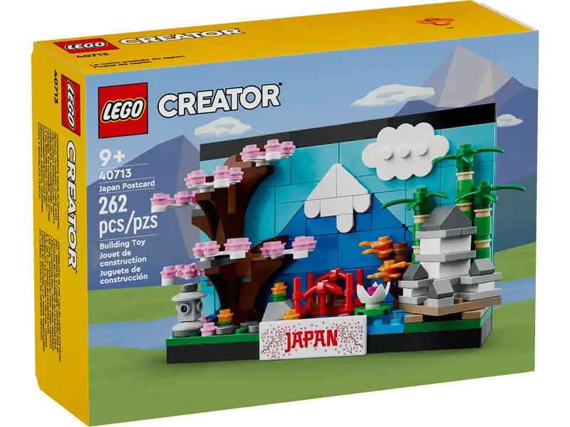 Lego Creator Ansichtkaart van Japan set 40713