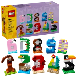 Lego Verjaardagscijfers set 40807