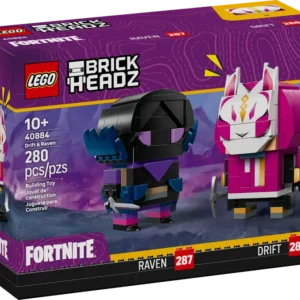 Lego Brickheadz Fortnite Drift & Raven set 40884