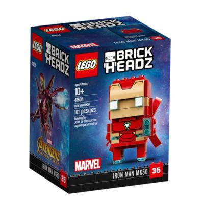 Lego Brickheadz Marvel Iron Man MK50 set 41604
