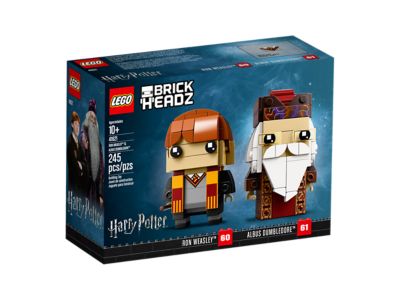Lego Brickheadz Harry Potter Ron Wemel™ & Albus Perkamentus™ set 41621