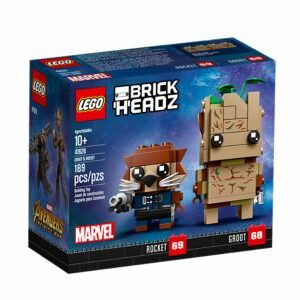 Lego Brickheadz Marvel Groot & Rocket set 41626