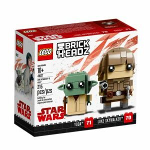 Lego Brickheadz Disney Star Wars Luke Skywalker™ & Yoda™ set 41627