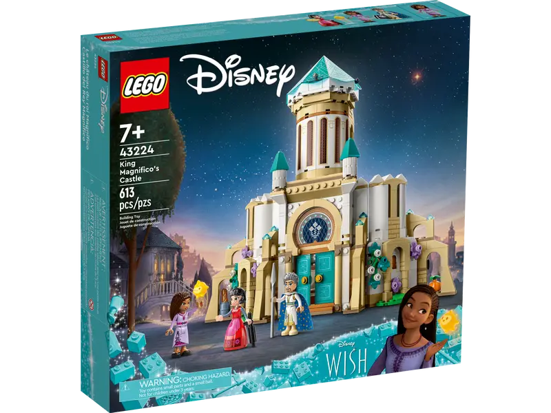 Lego Disney Wish Kasteel van Koning Magnifico set 43224