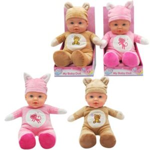 Mother Love zachte baby pop 31 cm KAT/BEER