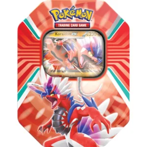 Pokemon Paldean Legends tin Koraidon