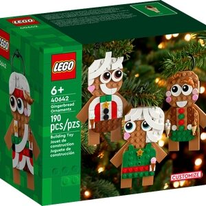 Lego Gingerbread Ornaments set 40642