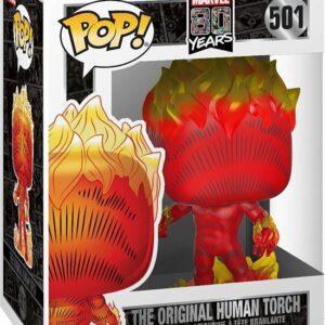 Funko POP Marvel 80 Years The Original Human Torch #501 Bubble-Head