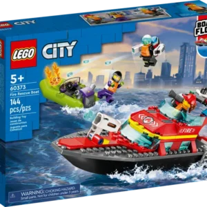 Lego City Reddingsboot Brand set 60373