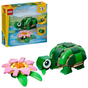 Lego Creator Schildpad met Waterlelie set 31377
