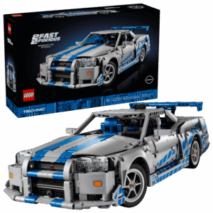 Lego Technic 2 Fast 2 Furious Nissan Skyline GT-R (R34) auto set 42210