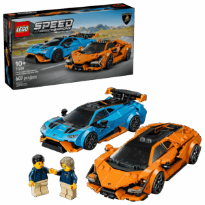 Lego Speed Champions Lamborghini Revuelto en Huracán STO set 77238