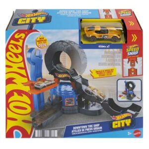 Hot Wheels City Downtown Tire Shop